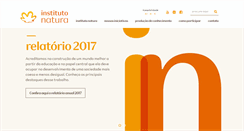 Desktop Screenshot of institutonatura.org.br